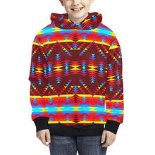 Load image into Gallery viewer, Visions of Lasting Peace Kids&#39; All Over Print Hoodie (Model H38) Kids&#39; AOP Hoodie (H38) e-joyer 
