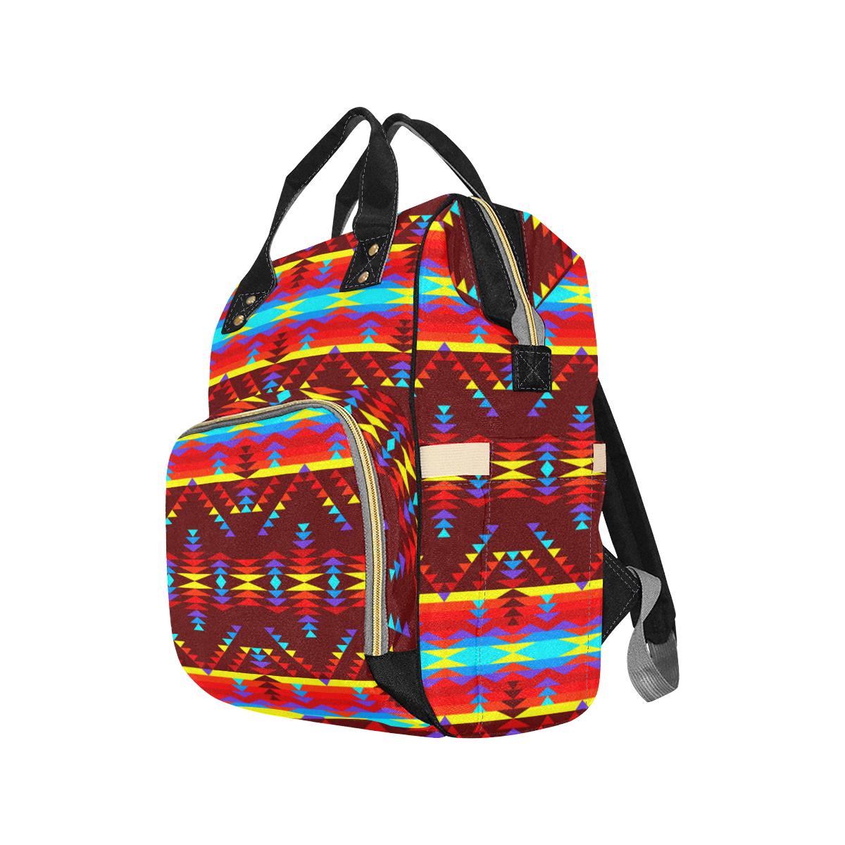 Visions of Lasting Peace Multi-Function Diaper Backpack (Model 1688) Diaper Backpack (1688) e-joyer 
