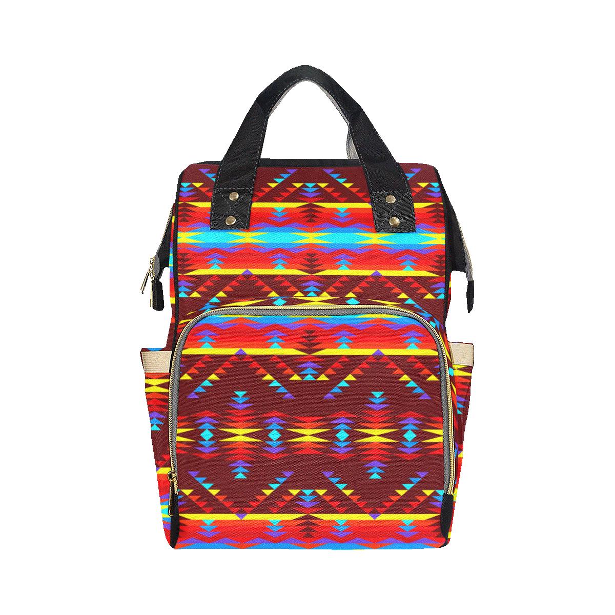 Visions of Lasting Peace Multi-Function Diaper Backpack (Model 1688) Diaper Backpack (1688) e-joyer 
