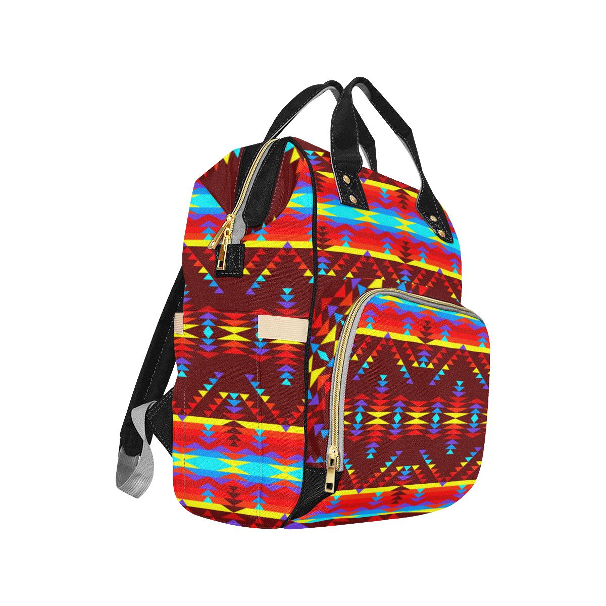 Visions of Lasting Peace Multi-Function Diaper Backpack (Model 1688) Diaper Backpack (1688) e-joyer 
