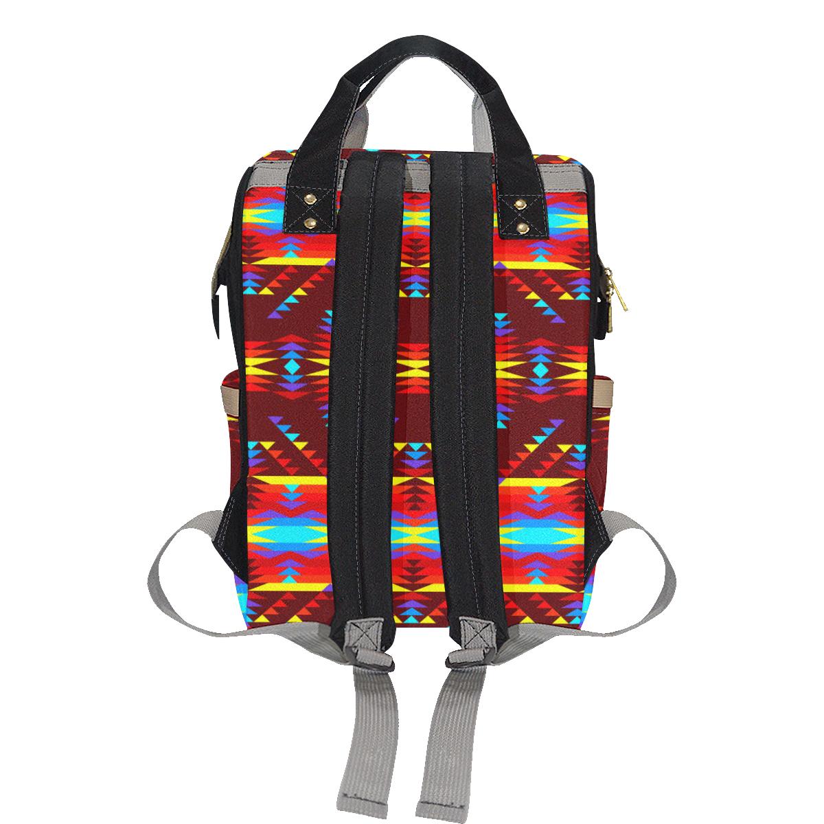 Visions of Lasting Peace Multi-Function Diaper Backpack (Model 1688) Diaper Backpack (1688) e-joyer 