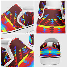 Load image into Gallery viewer, Visions of Lasting Peace Otoyimm Canvas Slip On Shoes 49 Dzine 
