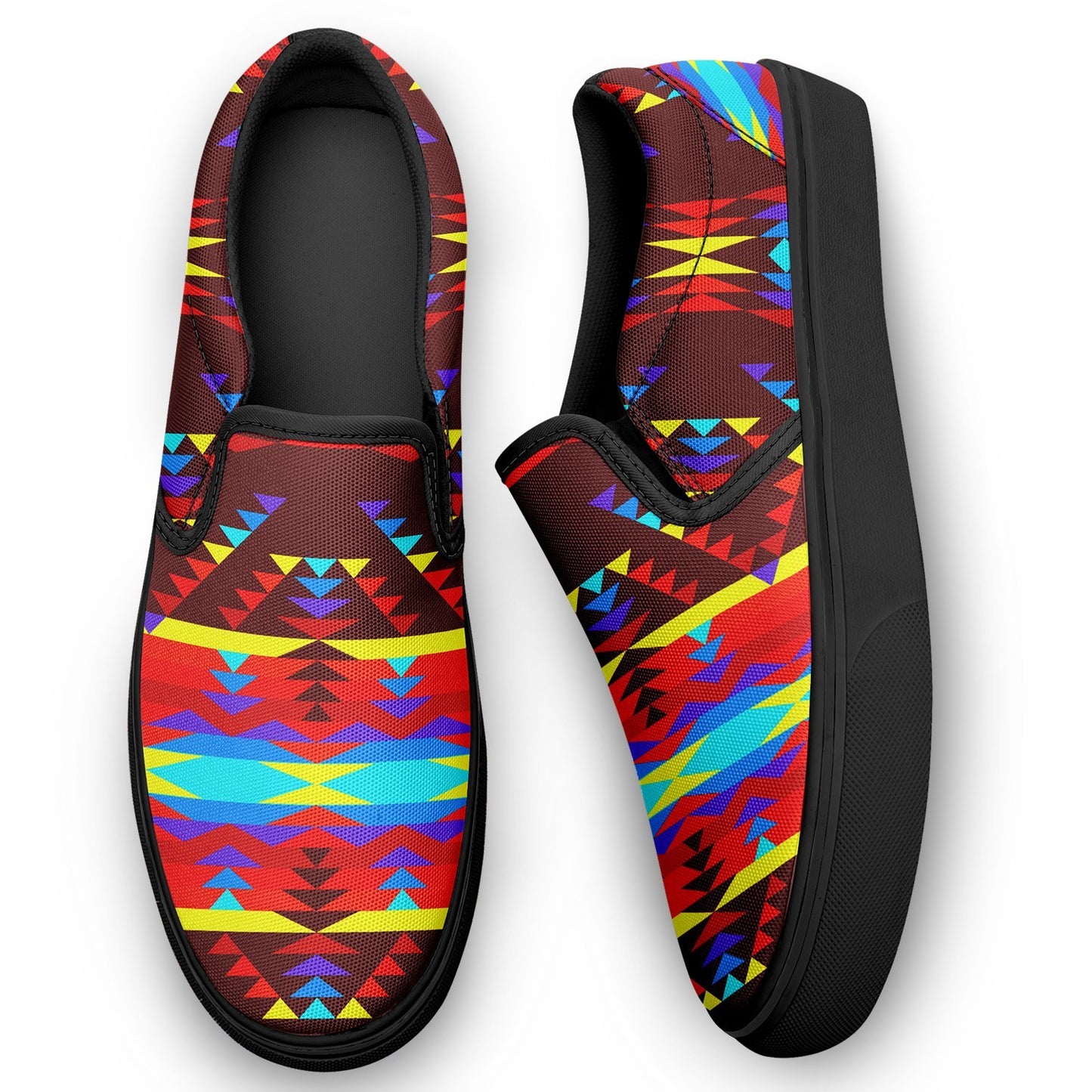 Visions of Lasting Peace Otoyimm Canvas Slip On Shoes 49 Dzine 