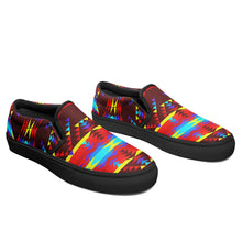 Load image into Gallery viewer, Visions of Lasting Peace Otoyimm Canvas Slip On Shoes 49 Dzine 
