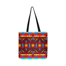 Load image into Gallery viewer, Visions of Lasting Peace Reusable Shopping Bag Model 1660 (Two sides) Shopping Tote Bag (1660) e-joyer 
