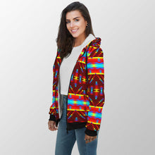 Load image into Gallery viewer, Visions of Lasting Peace Sherpa Hoodie 49 Dzine 
