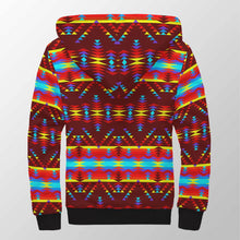 Load image into Gallery viewer, Visions of Lasting Peace Sherpa Hoodie 49 Dzine 
