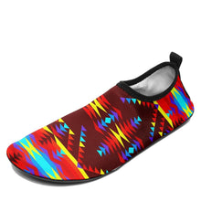 Load image into Gallery viewer, Visions of Lasting Peace Sockamoccs Kid&#39;s Slip On Shoes 49 Dzine 
