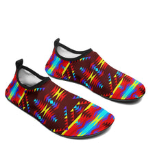 Load image into Gallery viewer, Visions of Lasting Peace Sockamoccs Kid&#39;s Slip On Shoes 49 Dzine 
