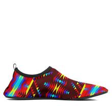 Load image into Gallery viewer, Visions of Lasting Peace Sockamoccs Kid&#39;s Slip On Shoes 49 Dzine 
