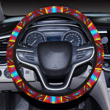 Load image into Gallery viewer, Visions of Lasting Peace Steering Wheel Cover with Elastic Edge Steering Wheel Cover with Elastic Edge e-joyer 
