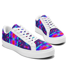 Load image into Gallery viewer, Visions of Peace Aapisi Low Top Canvas Shoes White Sole 49 Dzine 
