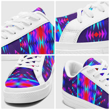 Load image into Gallery viewer, Visions of Peace Aapisi Low Top Canvas Shoes White Sole 49 Dzine 
