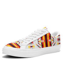 Load image into Gallery viewer, Visions of Peace Directions Aapisi Low Top Canvas Shoes White Sole 49 Dzine 
