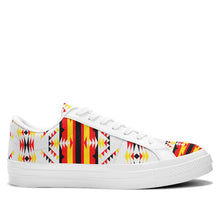 Load image into Gallery viewer, Visions of Peace Directions Aapisi Low Top Canvas Shoes White Sole 49 Dzine 
