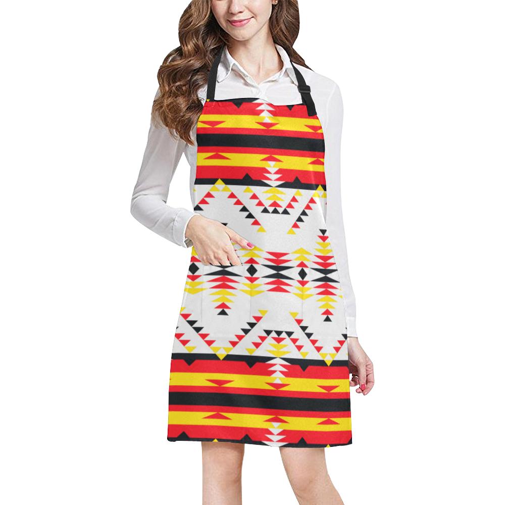 Visions of Peace Directions All Over Print Apron All Over Print Apron e-joyer 