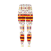 Load image into Gallery viewer, Visions of Peace Directions All Over Print High-Waisted Leggings (Model L36) High-Waisted Leggings (L36) e-joyer 
