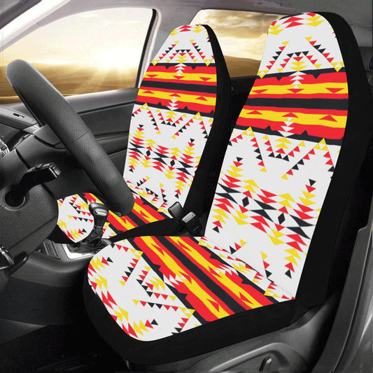 Visions of Peace Directions Car Seat Covers (Set of 2) Car Seat Covers e-joyer 