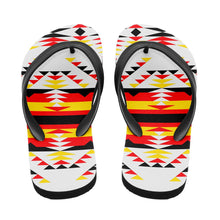 Load image into Gallery viewer, Visions of Peace Directions Flip Flops 49 Dzine 
