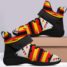 Load image into Gallery viewer, Visions of Peace Directions Ipottaa Basketball / Sport High Top Shoes - Black Sole 49 Dzine 
