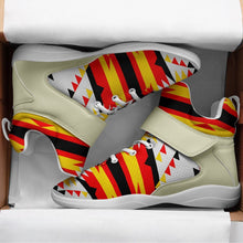 Load image into Gallery viewer, Visions of Peace Directions Ipottaa Basketball / Sport High Top Shoes - White Sole 49 Dzine 
