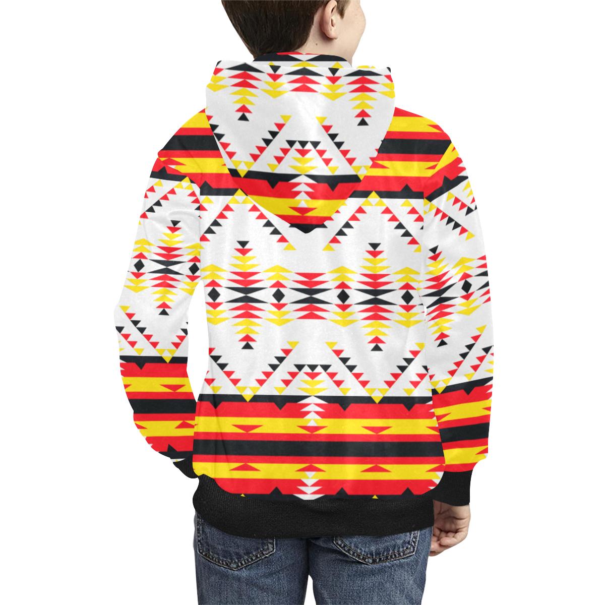 Visions of Peace Directions Kids' All Over Print Hoodie (Model H38) Kids' AOP Hoodie (H38) e-joyer 