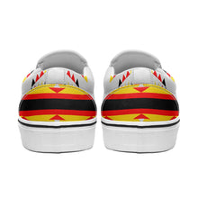 Load image into Gallery viewer, Visions of Peace Directions Otoyimm Canvas Slip On Shoes 49 Dzine 
