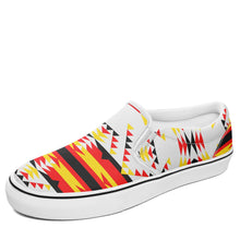 Load image into Gallery viewer, Visions of Peace Directions Otoyimm Canvas Slip On Shoes 49 Dzine 
