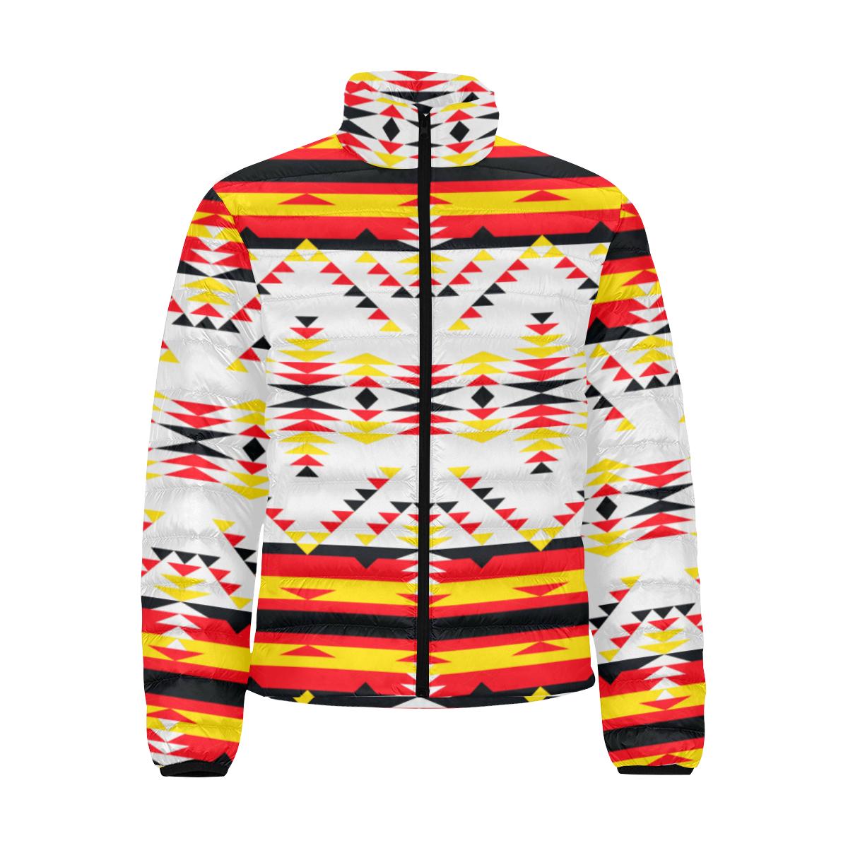 Visions of Peace Directions Padded Jacket by 49 Dzine
