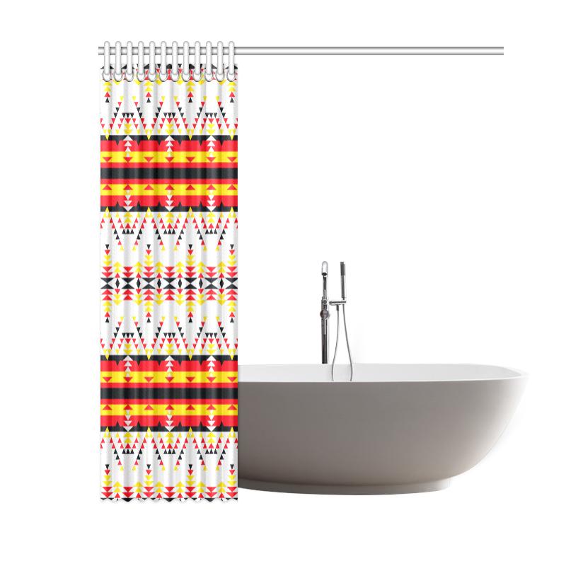 Visions of Peace Directions Shower Curtain 60"x72" Shower Curtain 60"x72" e-joyer 