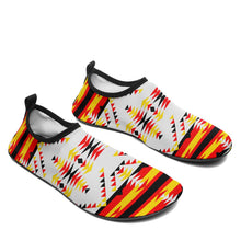 Load image into Gallery viewer, Visions of Peace Directions Sockamoccs Slip On Shoes 49 Dzine 
