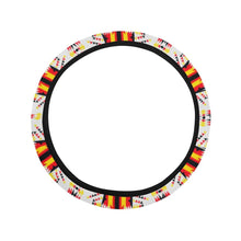 Load image into Gallery viewer, Visions of Peace Directions Steering Wheel Cover with Elastic Edge Steering Wheel Cover with Elastic Edge e-joyer 
