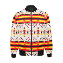 Load image into Gallery viewer, Visions of Peace Directions Unisex Heavy Bomber Jacket with Quilted Lining All Over Print Quilted Jacket for Men (H33) e-joyer 
