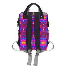 Load image into Gallery viewer, Visions of Peace Treaty Multi-Function Diaper Backpack (Model 1688) Diaper Backpack (1688) e-joyer 
