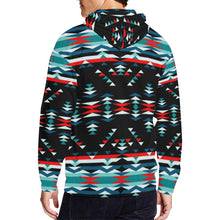 Load image into Gallery viewer, Visions of Peaceful Nights All Over Print Full Zip Hoodie for Men (Model H14) All Over Print Full Zip Hoodie for Men (H14) e-joyer 
