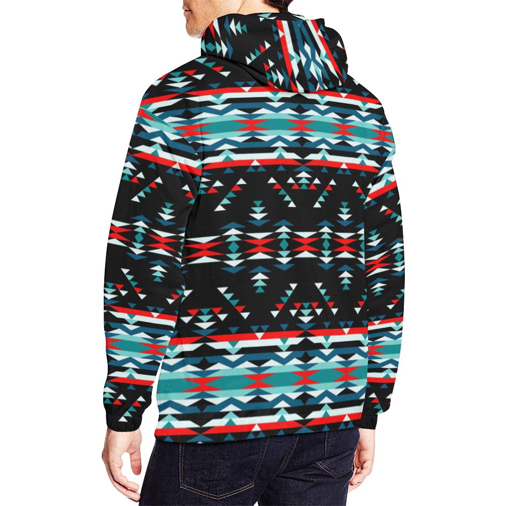 Visions of Peaceful Nights All Over Print Hoodie for Men (USA Size) (Model H13) All Over Print Hoodie for Men (H13) e-joyer 