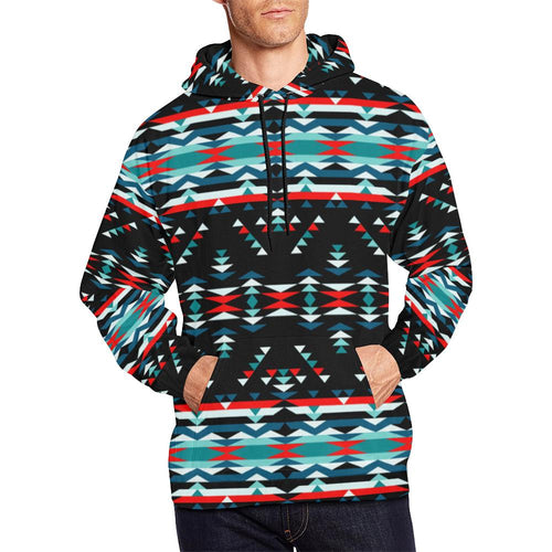 Visions of Peaceful Nights All Over Print Hoodie for Men (USA Size) (Model H13) All Over Print Hoodie for Men (H13) e-joyer 