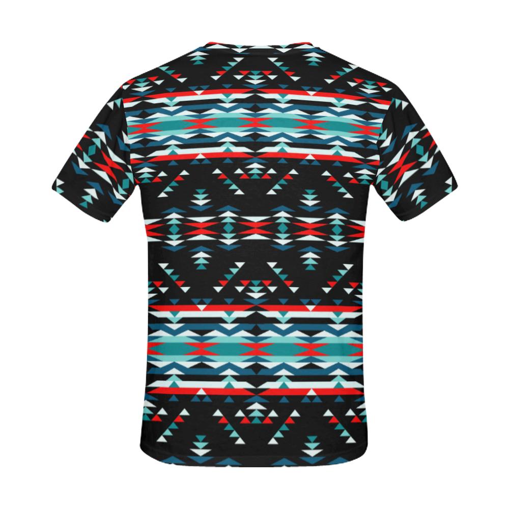 Visions of Peaceful Nights All Over Print T-Shirt for Men (USA Size) (Model T40) All Over Print T-Shirt for Men (T40) e-joyer 