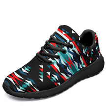 Load image into Gallery viewer, Visions of Peaceful Nights Ikkaayi Sport Sneakers 49 Dzine US Women 4.5 / US Youth 3.5 / EUR 35 Black Sole 
