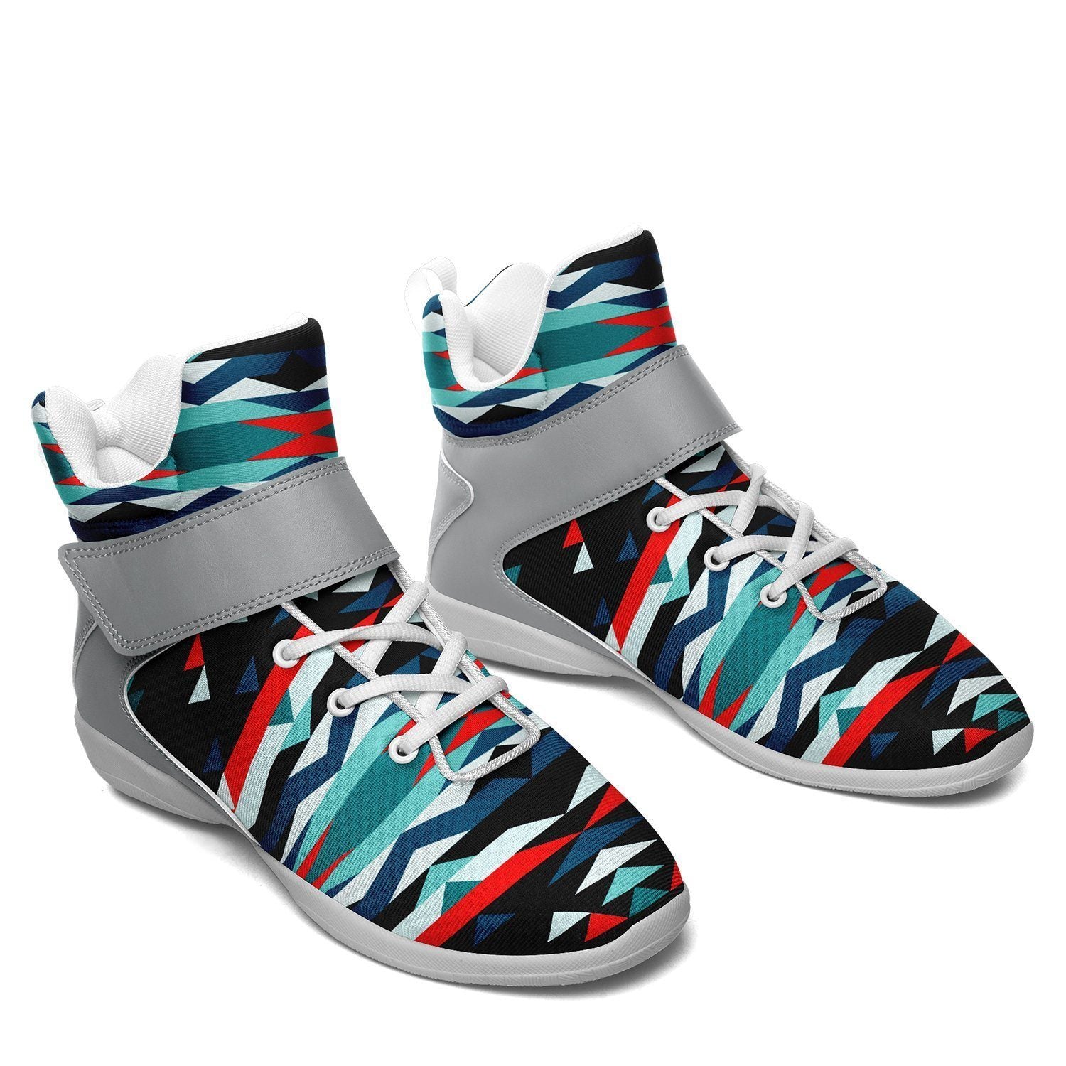 Visions of Peaceful Nights Ipottaa Basketball / Sport High Top Shoes - White Sole 49 Dzine 