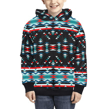 Load image into Gallery viewer, Visions of Peaceful Nights Kids&#39; All Over Print Hoodie (Model H38) Kids&#39; AOP Hoodie (H38) e-joyer 
