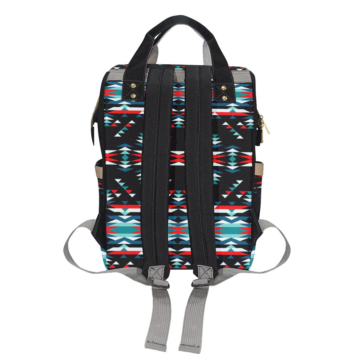 Visions of Peaceful Nights Multi-Function Diaper Backpack (Model 1688) Diaper Backpack (1688) e-joyer 