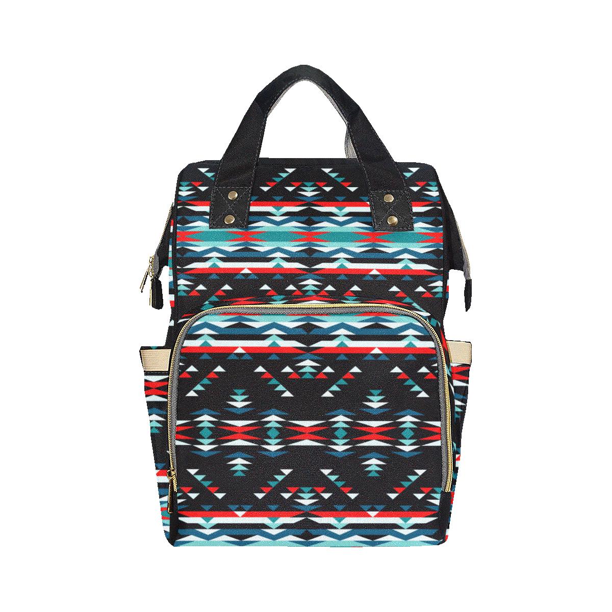 Visions of Peaceful Nights Multi-Function Diaper Backpack (Model 1688) Diaper Backpack (1688) e-joyer 
