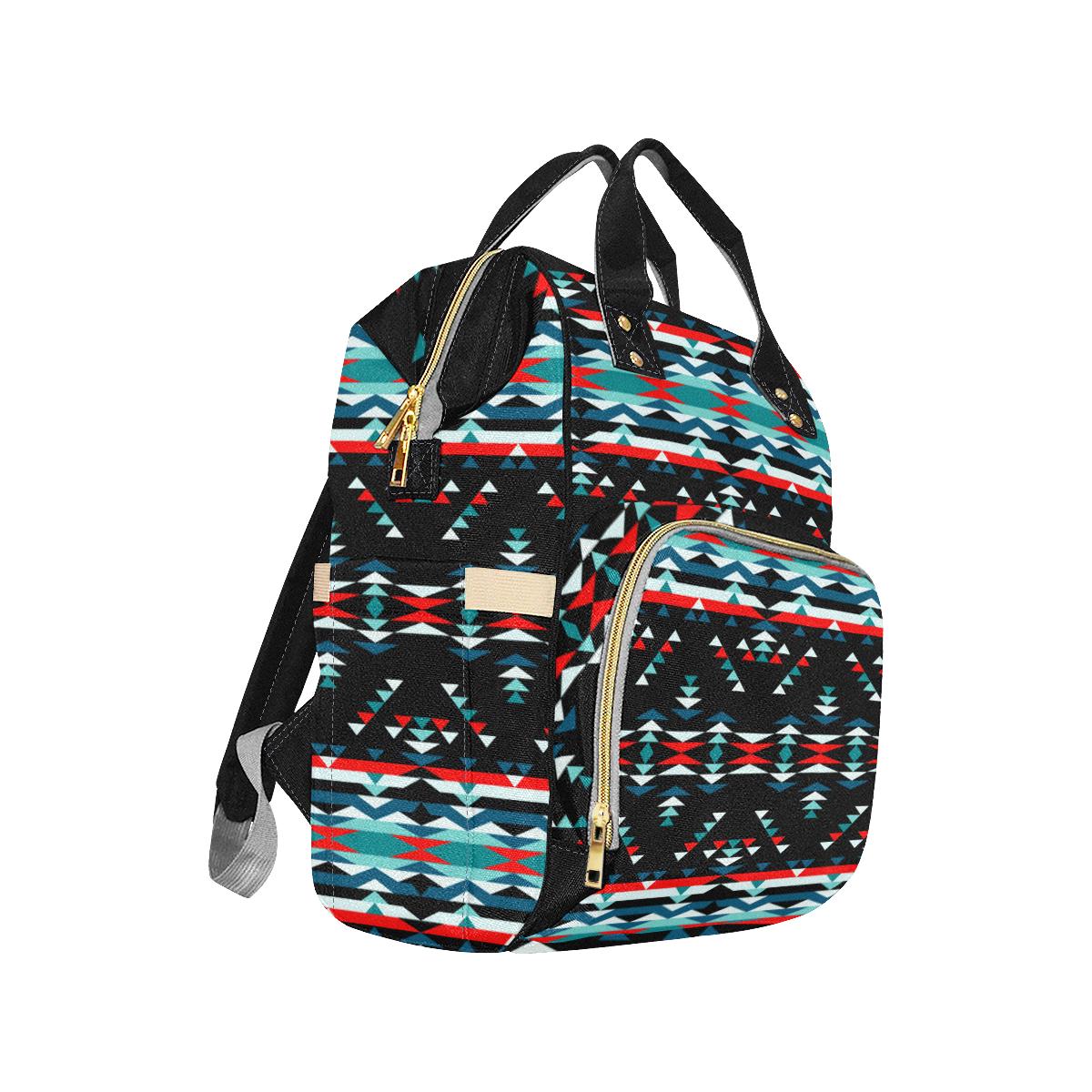 Visions of Peaceful Nights Multi-Function Diaper Backpack (Model 1688) Diaper Backpack (1688) e-joyer 