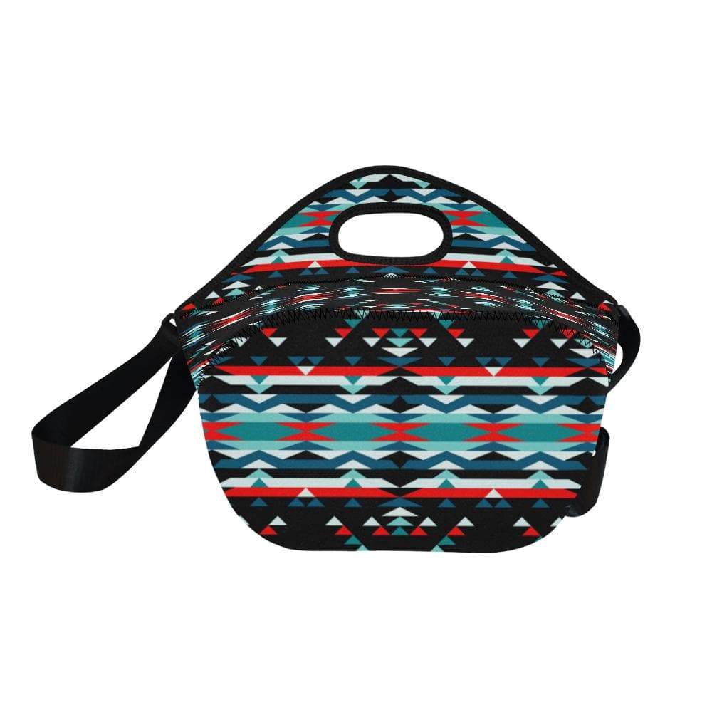 Visions of Peaceful Nights Neoprene Lunch Bag/Large (Model 1669) Neoprene Lunch Bag/Large (1669) e-joyer 