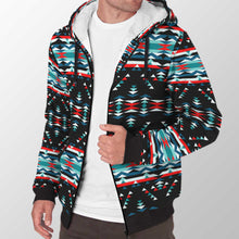 Load image into Gallery viewer, Visions of Peaceful Nights Sherpa Hoodie 49 Dzine 
