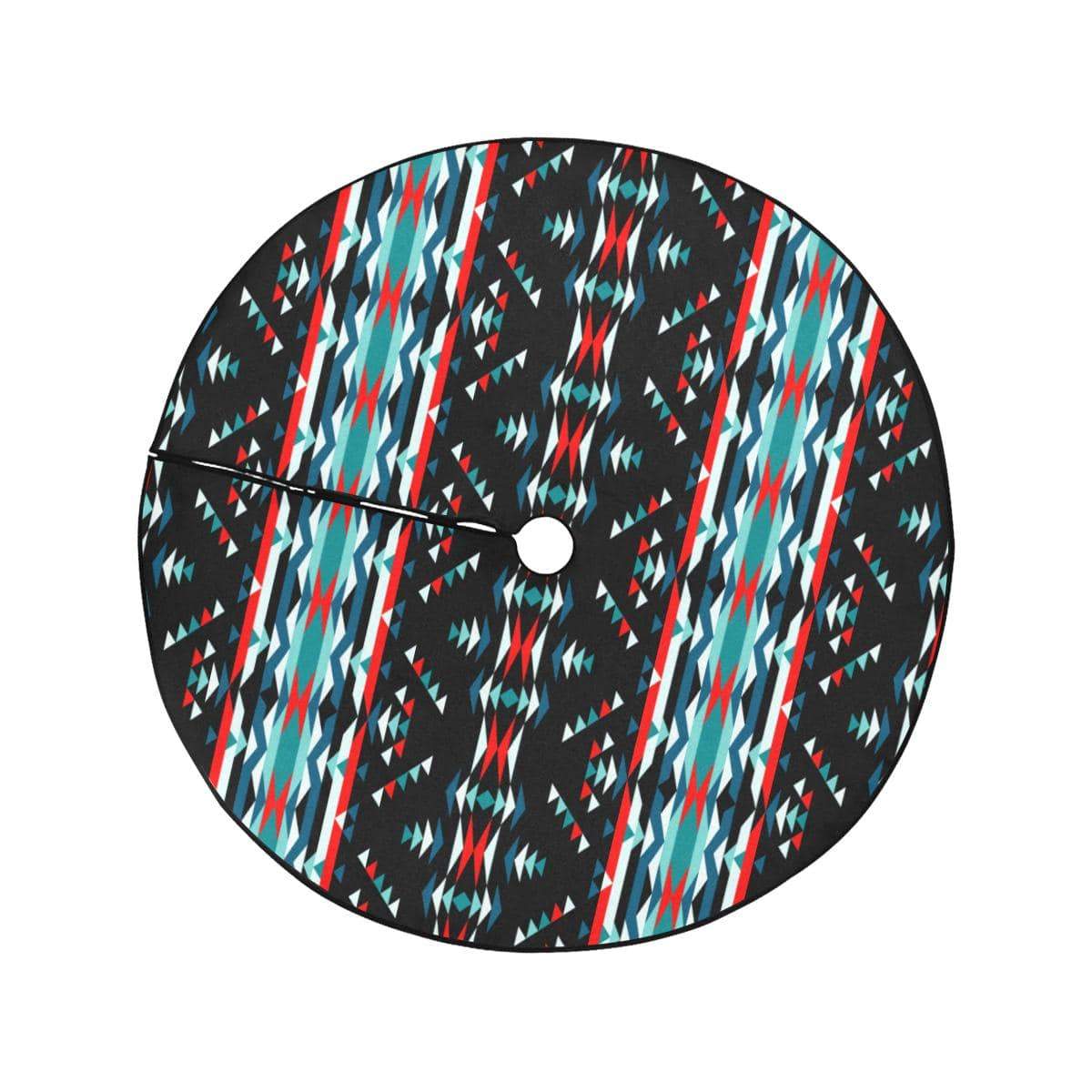 Visions of Peaceful Nights Tree Skirt by 49 Dzine