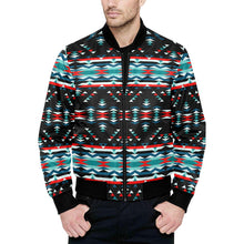 Load image into Gallery viewer, Visions of Peaceful Nights Unisex Heavy Bomber Jacket with Quilted Lining All Over Print Quilted Jacket for Men (H33) e-joyer 
