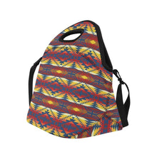 Load image into Gallery viewer, War Party Neoprene Lunch Bag/Large (Model 1669) Neoprene Lunch Bag/Large (1669) e-joyer 
