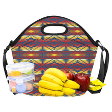 Load image into Gallery viewer, War Party Neoprene Lunch Bag/Large (Model 1669) Neoprene Lunch Bag/Large (1669) e-joyer 
